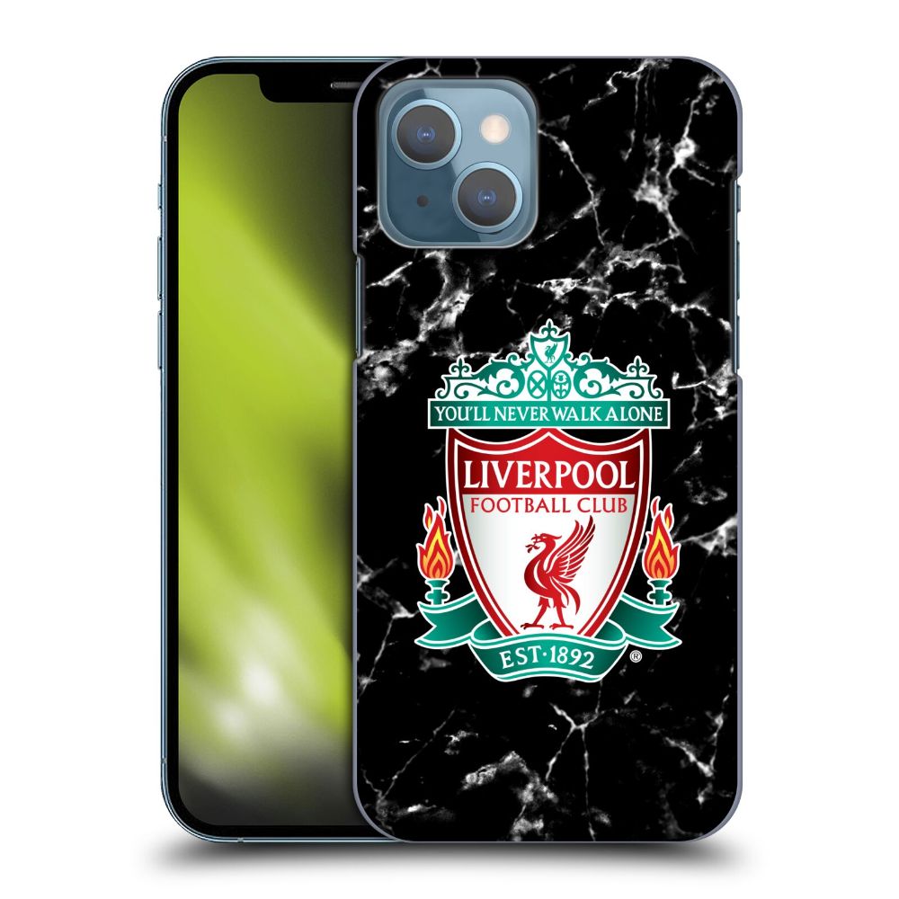 LIVERPOOL FC リヴァプールFC - Black Crest ハード case / Apple iPhoneケース 【公式 / オフィシャル】