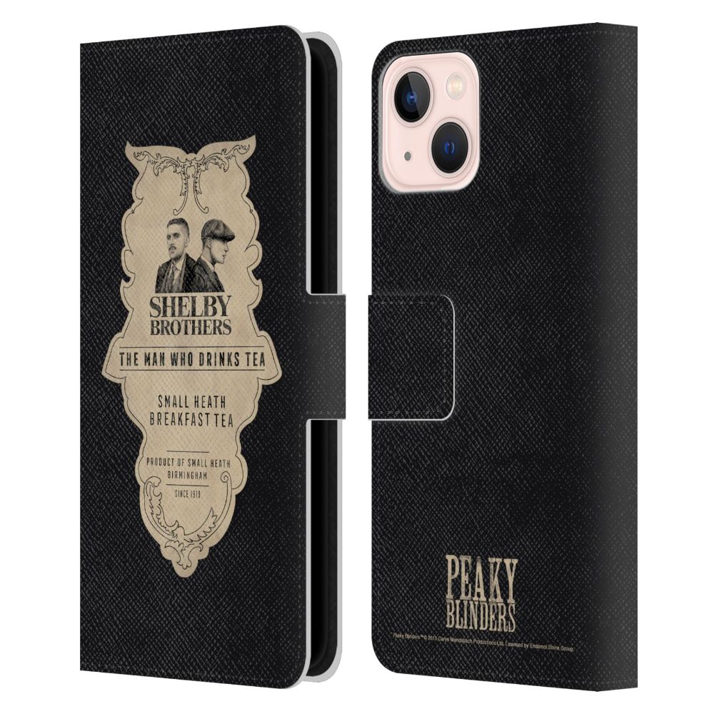 PEAKY BLINDERS ピーキーブラインダーズ - Shelby Brothers レザー手帳型 / Apple iPhoneケース 【公式 / オフィシャル】