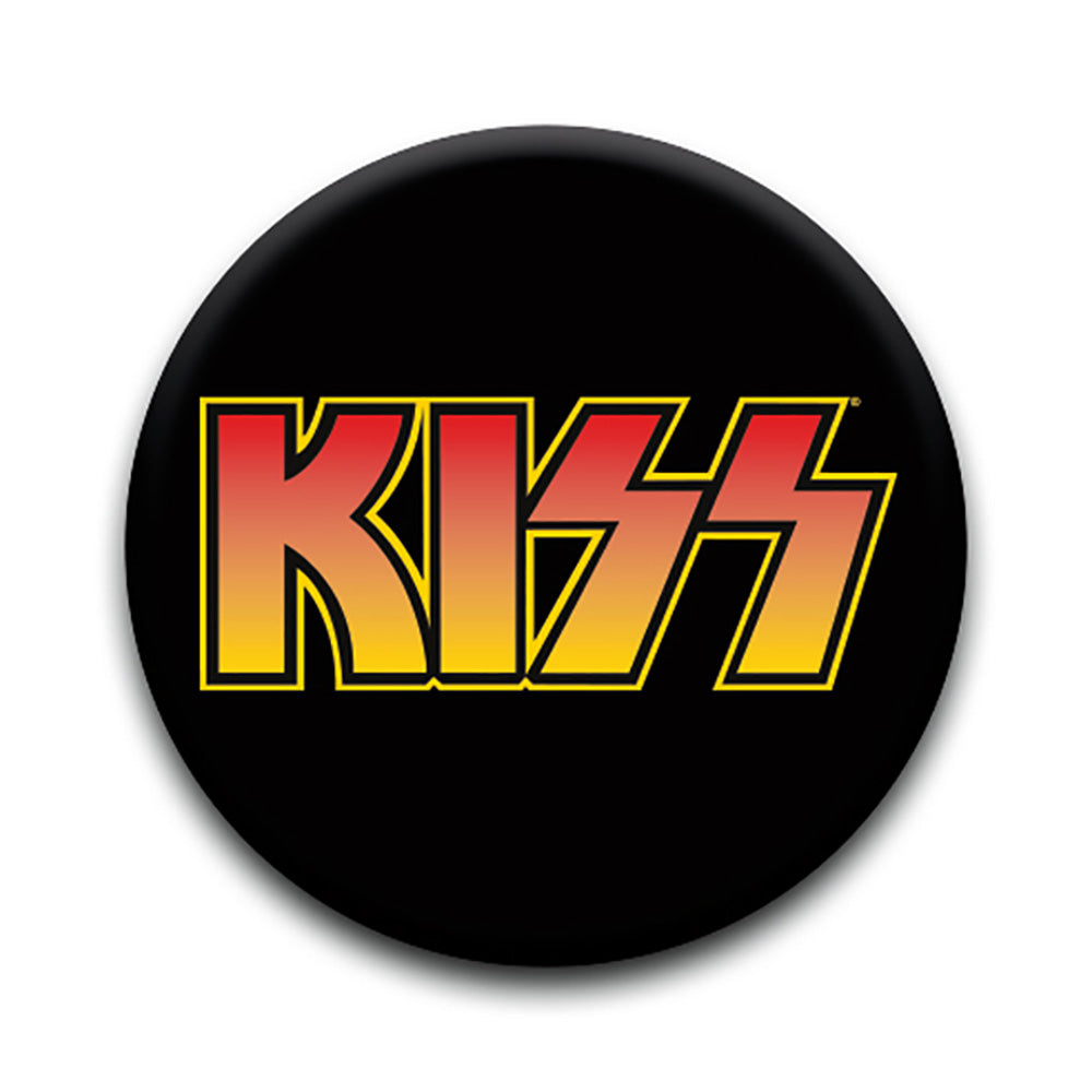 KISS キッス (デビュー 50周年 ) - LOGO / バッジ 【公式 / オフィシャル】