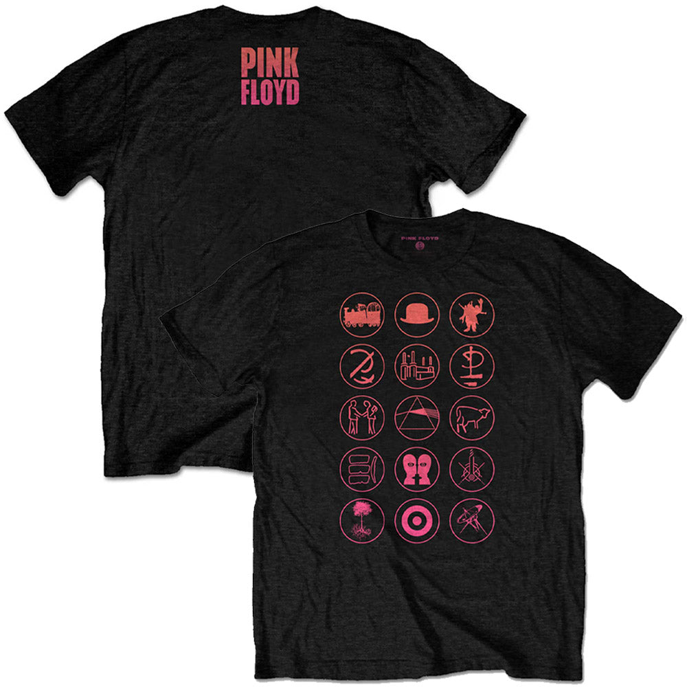 PINK FLOYD ピンクフロイド (「対」 30周年 ) - Symbols / バックプリントあり / Tシャツ / メンズ 【公式 / オフィシャル】