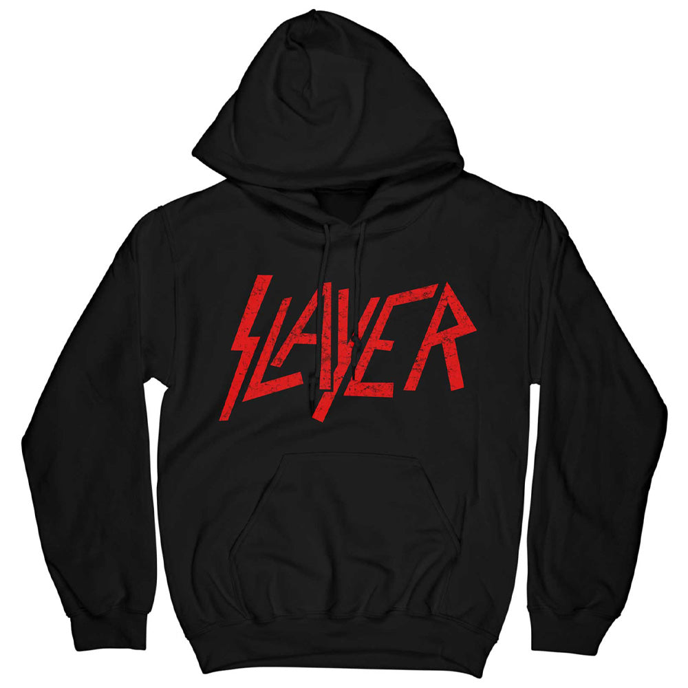 SLAYER スレイヤー - Distressed Logo / パーカー・スウェット / メンズ 【公式 / オフィシャル】