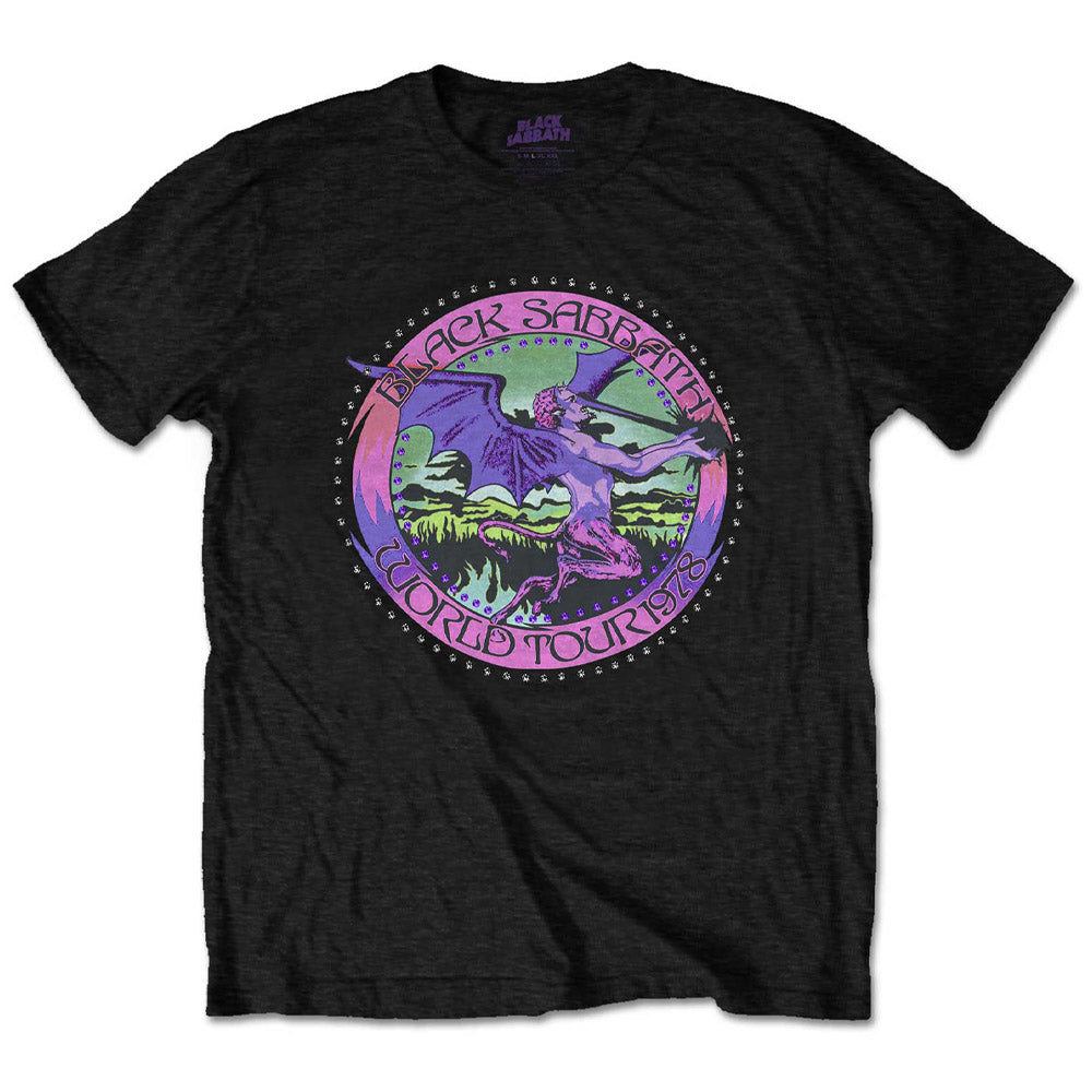 BLACK SABBATH ブラックサバス Tour '78 Diamante（ブランド） Tシャツ メンズ 公式 オフィシャル