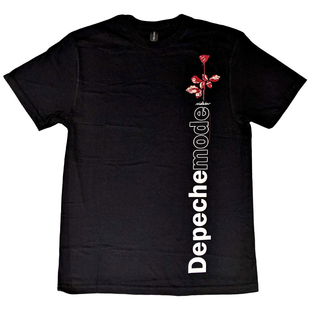 DEPECHE MODE デペッシュモード - Violator Side Rose / Tシャツ / メンズ 【公式 / オフィシャル】