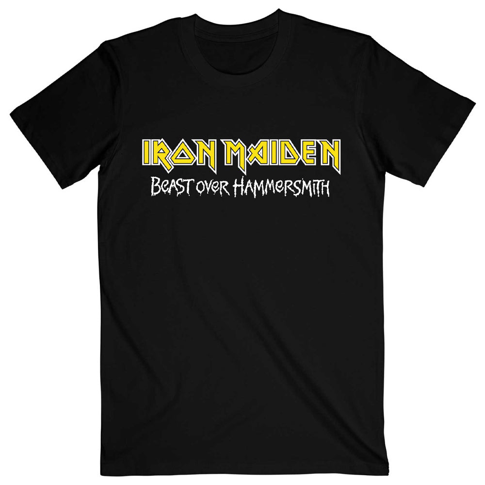 IRON MAIDEN アイアンメイデン (9月 来日 ) - Beast Over Hammersmith Eddie & Devil / バックプリントあり / Tシャツ / メンズ 【公式 / オフィシャル】