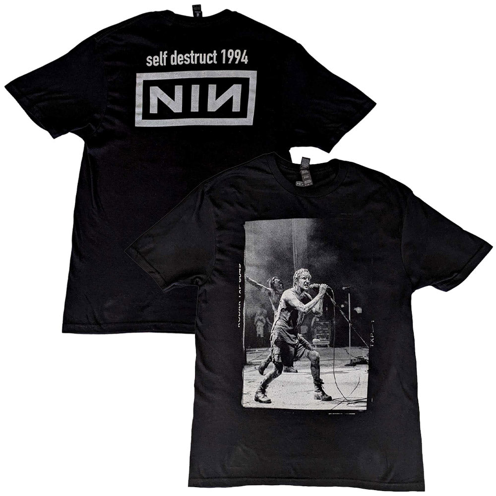 
                  
                    NINE INCH NAILS ナインインチネイルズ - Self Destruct '94 / バックプリントあり / Tシャツ / メンズ 【公式 / オフィシャル】
                  
                