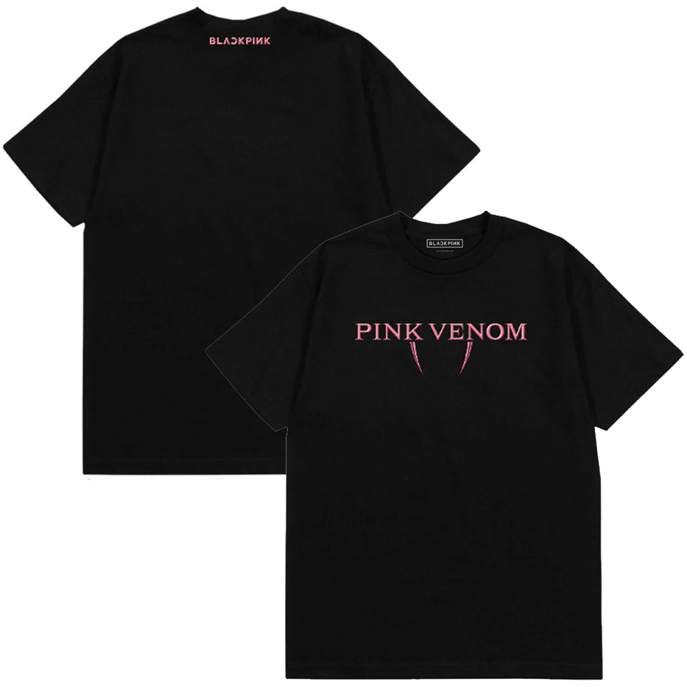 BLACKPINK - Pink Venom Logo / バックプリントあり