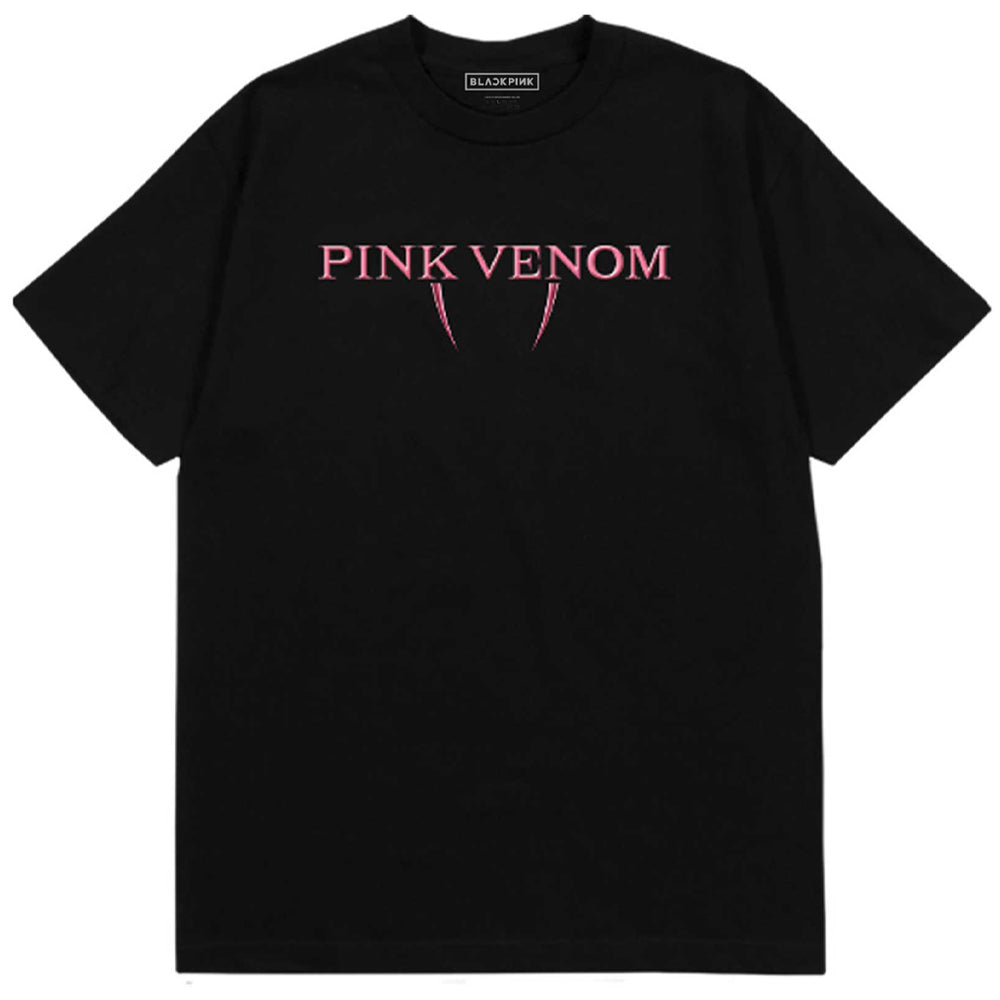 
                  
                    BLACKPINK ブラックピンク Pink Venom Logo バックプリントあり Tシャツ メンズ 公式 オフィシャル
                  
                