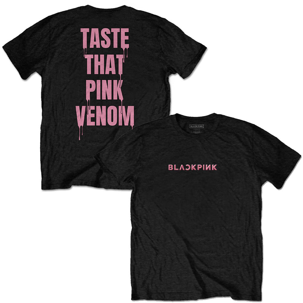 BLACKPINK ブラックピンク Taste That バックプリントあり / Tシャツ メンズ  公式 オフィシャル