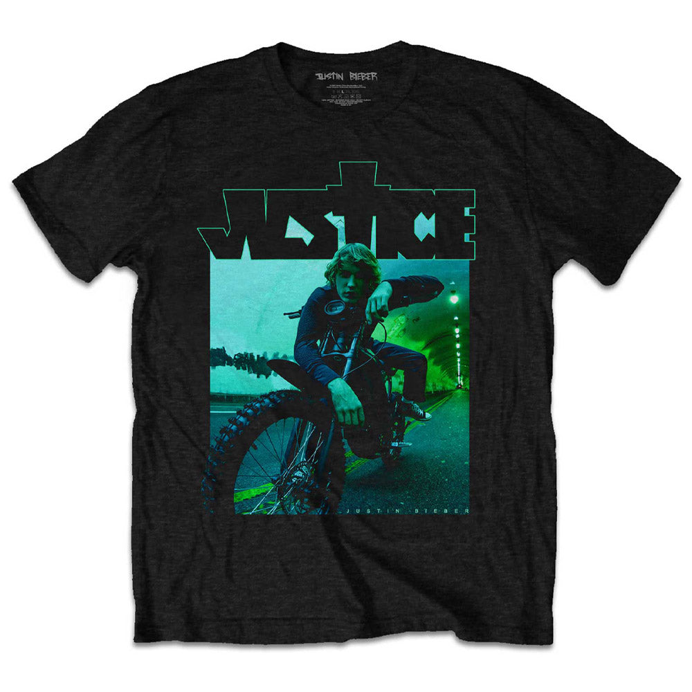 JUSTIN BIEBER ジャスティンビーバー (デビュー 15周年 ) - Dirt Bike / Tシャツ / メンズ 【公式 / オフィシャル】