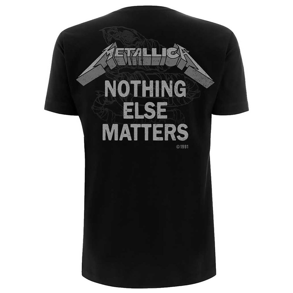 
                  
                    METALLICA メタリカ - Nothing Else Matters / バックプリントあり / Tシャツ / メンズ 【公式 / オフィシャル】
                  
                