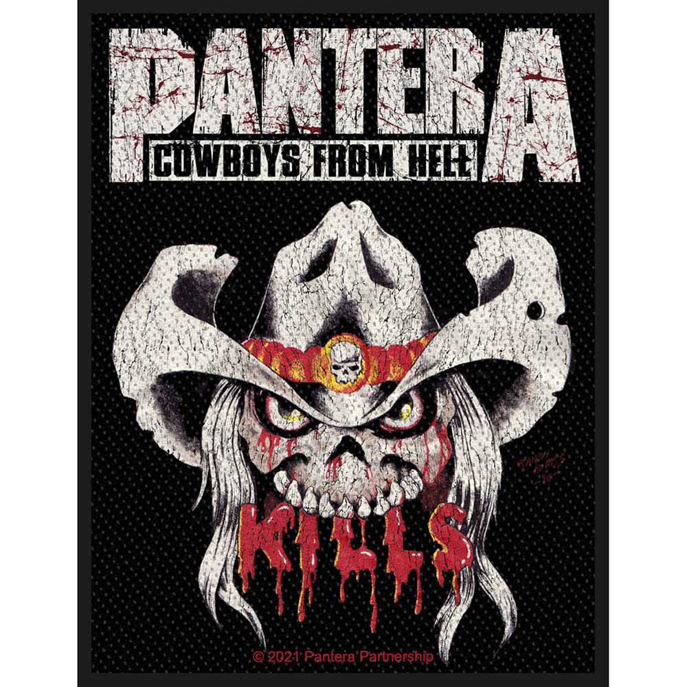 PANTERA パンテラ - Kills / ワッペン 【公式 / オフィシャル】