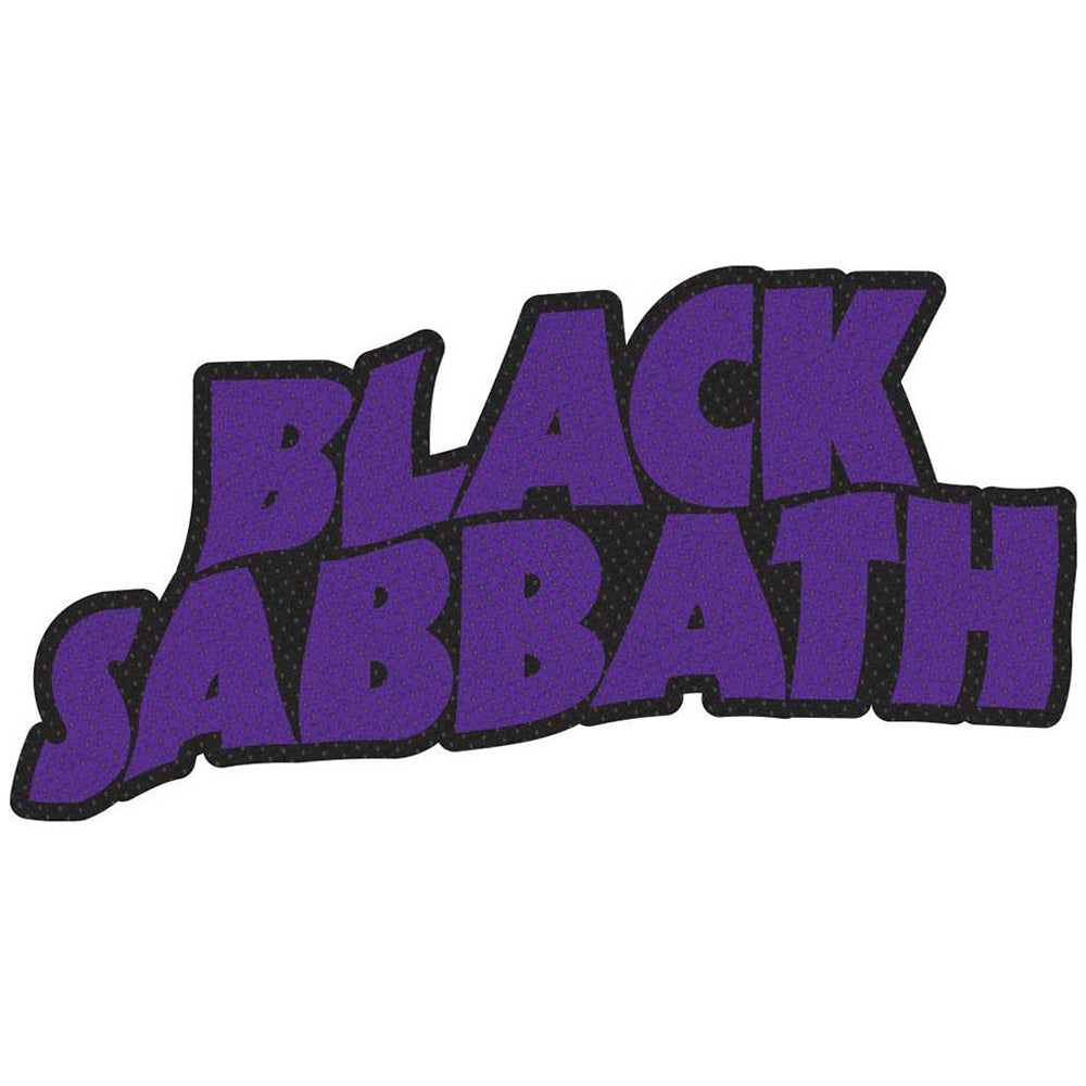 BLACK SABBATH ブラックサバス Logo Cut Out ワッペン 公式 オフィシャル