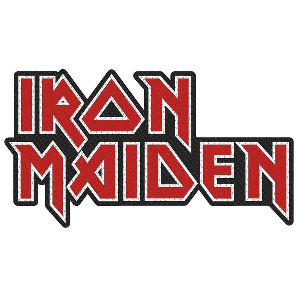 IRON MAIDEN アイアンメイデン (9月 来日 ) - Logo Cut Out / ワッペン 【公式 / オフィシャル】