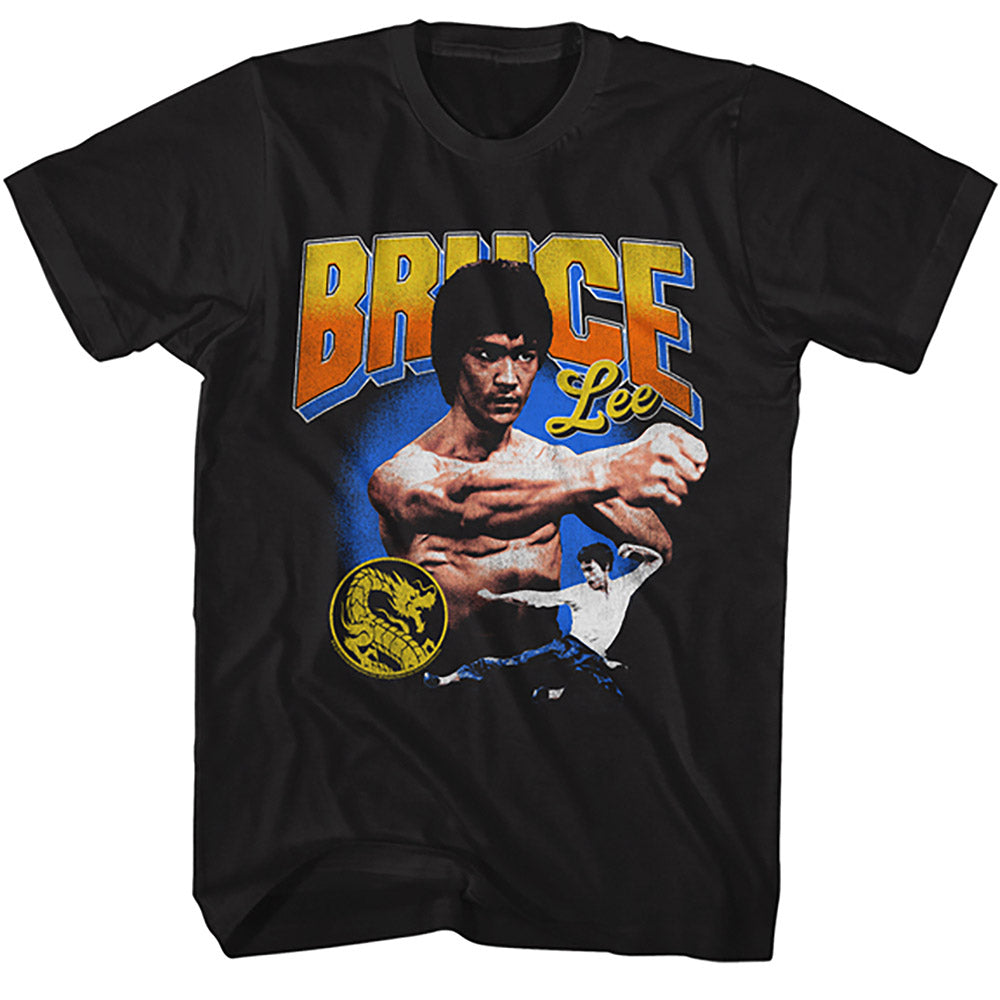 BRUCE LEE ブルースリー GRADIENT TEXT Tシャツ / メンズ 公式 オフィシャル