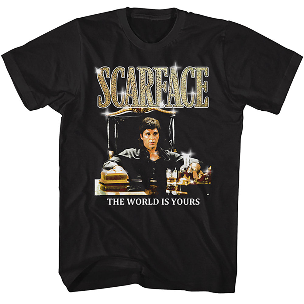 SCARFACE スカーフェイス - GOLD LOGO / Tシャツ / メンズ 【公式 / オフィシャル】