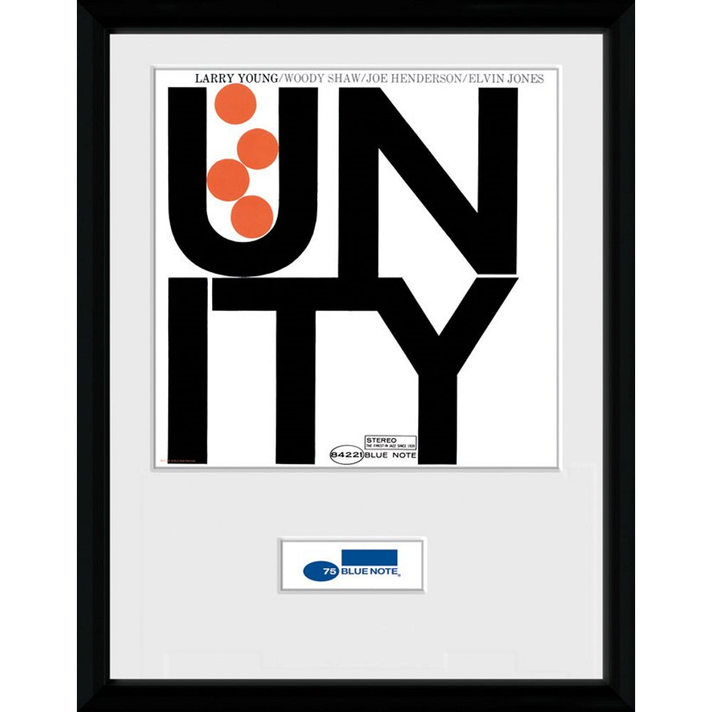 BLUE NOTE RECORDS ブルーノートレコード (創設 85周年 ) Unity インテリア額 公式 オフィシャル