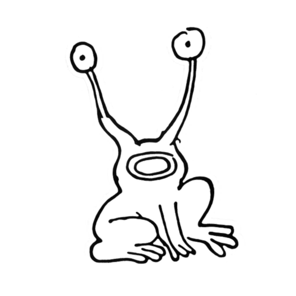 DANIEL JOHNSTON ダニエルジョンストン Hi How Are You sticker ステッカー 公式 オフィシャル