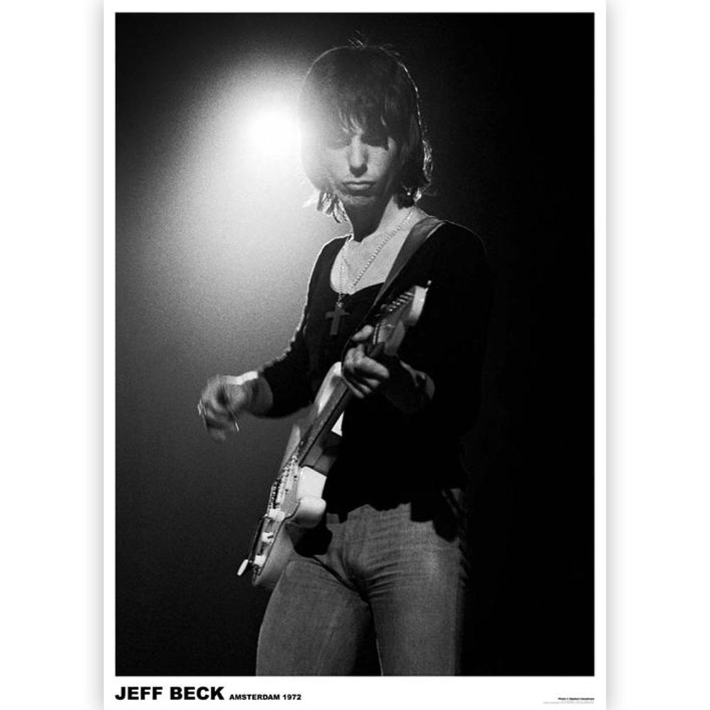 JEFF BECK ジェフベック (生誕 80周年 ) - Amsterdam 1972 / ポスター 【公式 / オフィシャル】