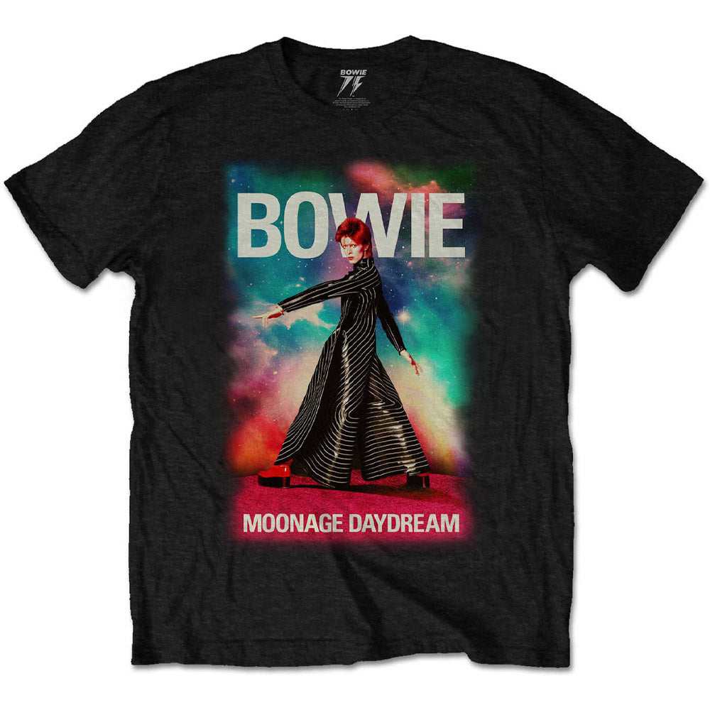 DAVID BOWIE デヴィッドボウイ - Moonage 11 Fade / 限定 / Tシャツ / メンズ 【公式 / オフィシャル】