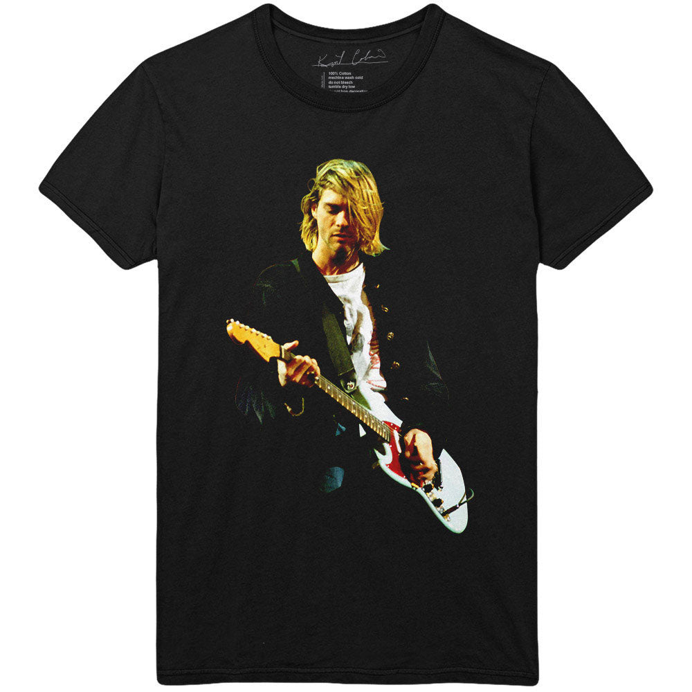 NIRVANA ニルヴァーナ (カート 追悼 30周年 ) - Guitar Photo Colour / Tシャツ / メンズ 【公式 / オフィシャル】