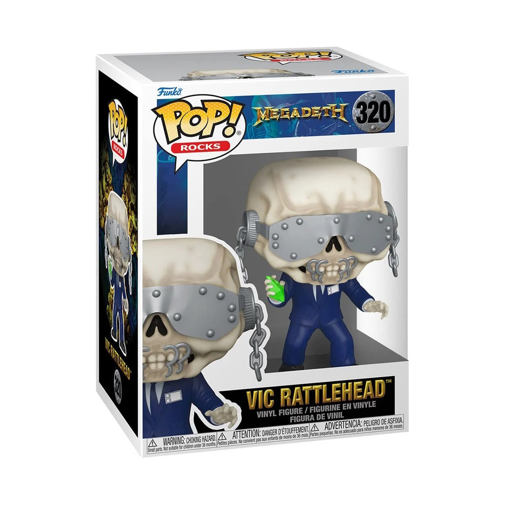 MEGADETH メガデス - Vic Rattlehead Pop! Vinyl Figure / 限定 / フィギュア・人形 【公式 / オフィシャル】