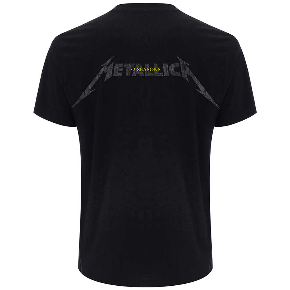 
                  
                    METALLICA メタリカ - 72 Seasons Charred Logo / バックプリントあり / Tシャツ / メンズ
                  
                