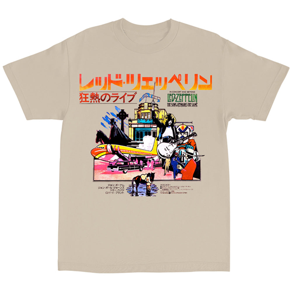 LED ZEPPELIN レッドツェッペリン (映画 公開予定 ) - JAPANESE SRTS / Tシャツ / メンズ 【公式 / オフィシャル】