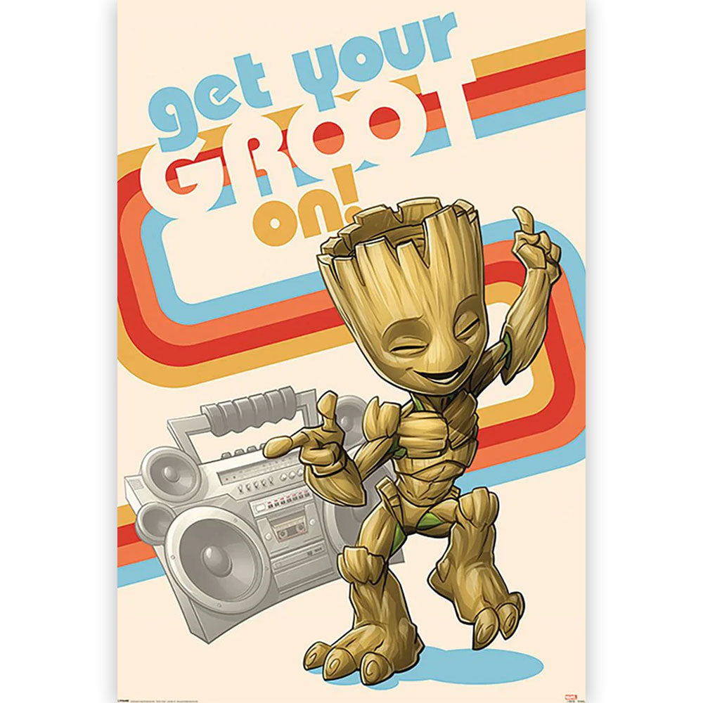 GUARDIANS OF THE GALAXY ガーディアンズ・オブ・ギャラクシー (公開 10周年 ) - Get Your Groot On / ポスター 【公式 / オフィシャル】