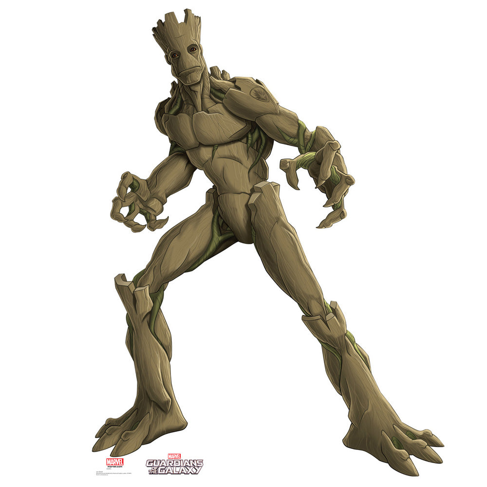 GUARDIANS OF THE GALAXY ガーディアンズ・オブ・ギャラクシー (公開 10周年 ) - GROOT & LITTLE GROOT / スタンドアップ 【公式 / オフィシャル】