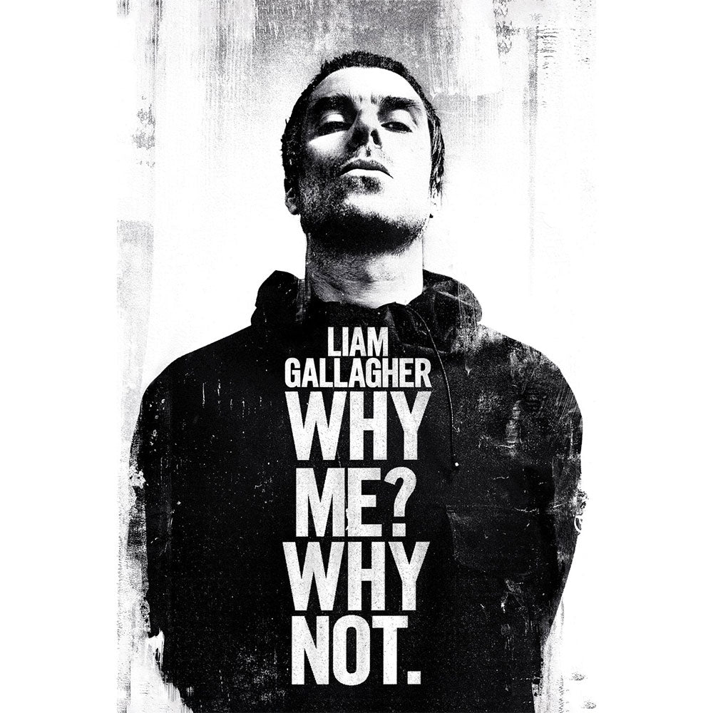 OASIS オアシス (2025 10月 来日 記念 ) - Liam Gallagher / Why Me Why Not / ポスター 【公式 / オフィシャル】