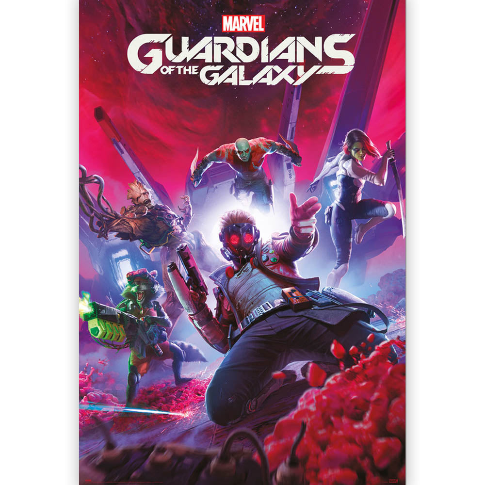 GUARDIANS OF THE GALAXY ガーディアンズ・オブ・ギャラクシー (公開 10周年 ) - GAMES / ポスター 【公式 / オフィシャル】