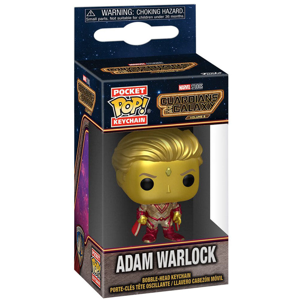 GUARDIANS OF THE GALAXY ガーディアンズ・オブ・ギャラクシー (公開 10周年 ) - Adam Warlock Pocket Pop! Key Chain / キーホルダー 【公式 / オフィシャル】