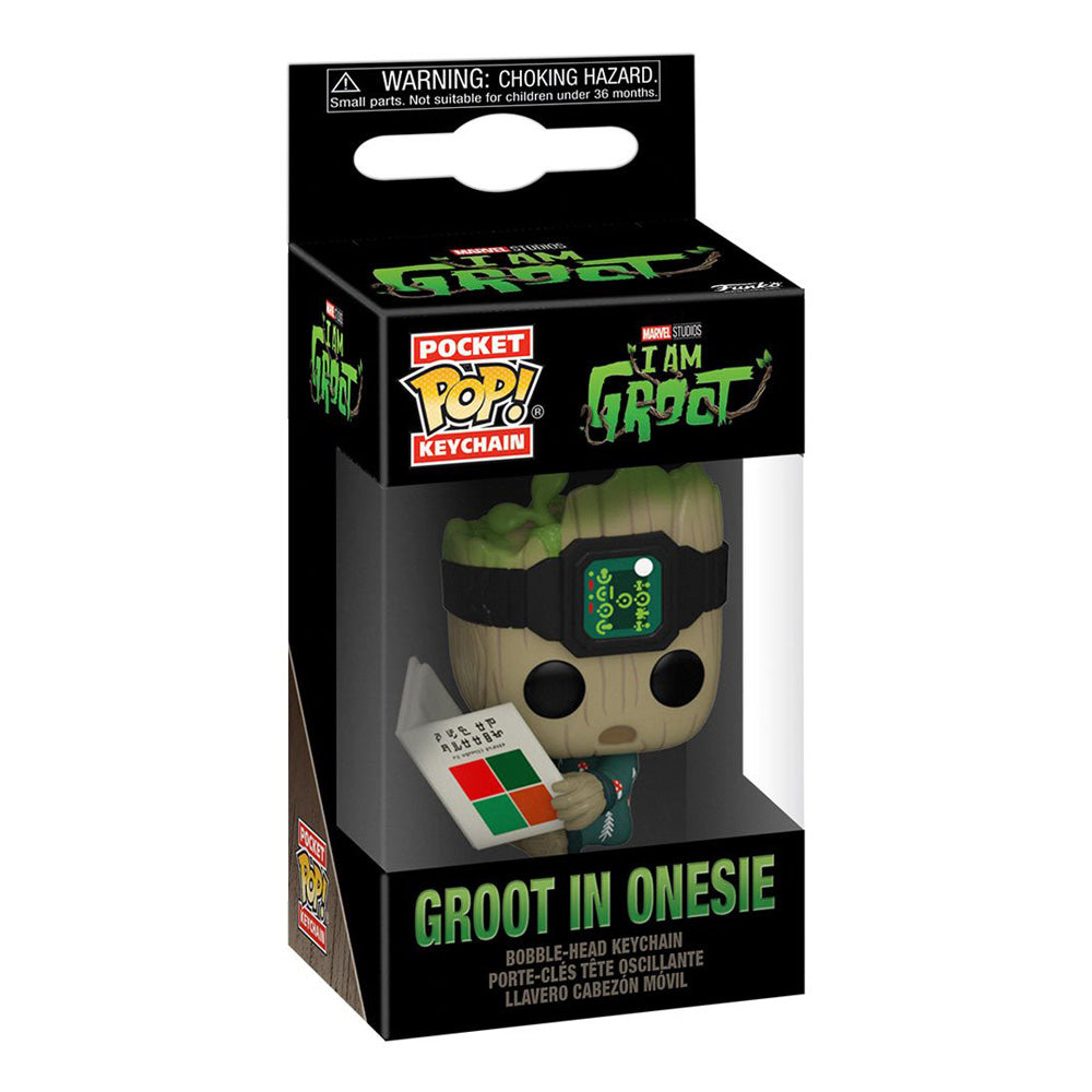 GUARDIANS OF THE GALAXY ガーディアンズ・オブ・ギャラクシー (公開 10周年 ) - I Am Groot in Onesie Pocket Pop! Key Chain / キーホルダー 【公式 / オフィシャル】