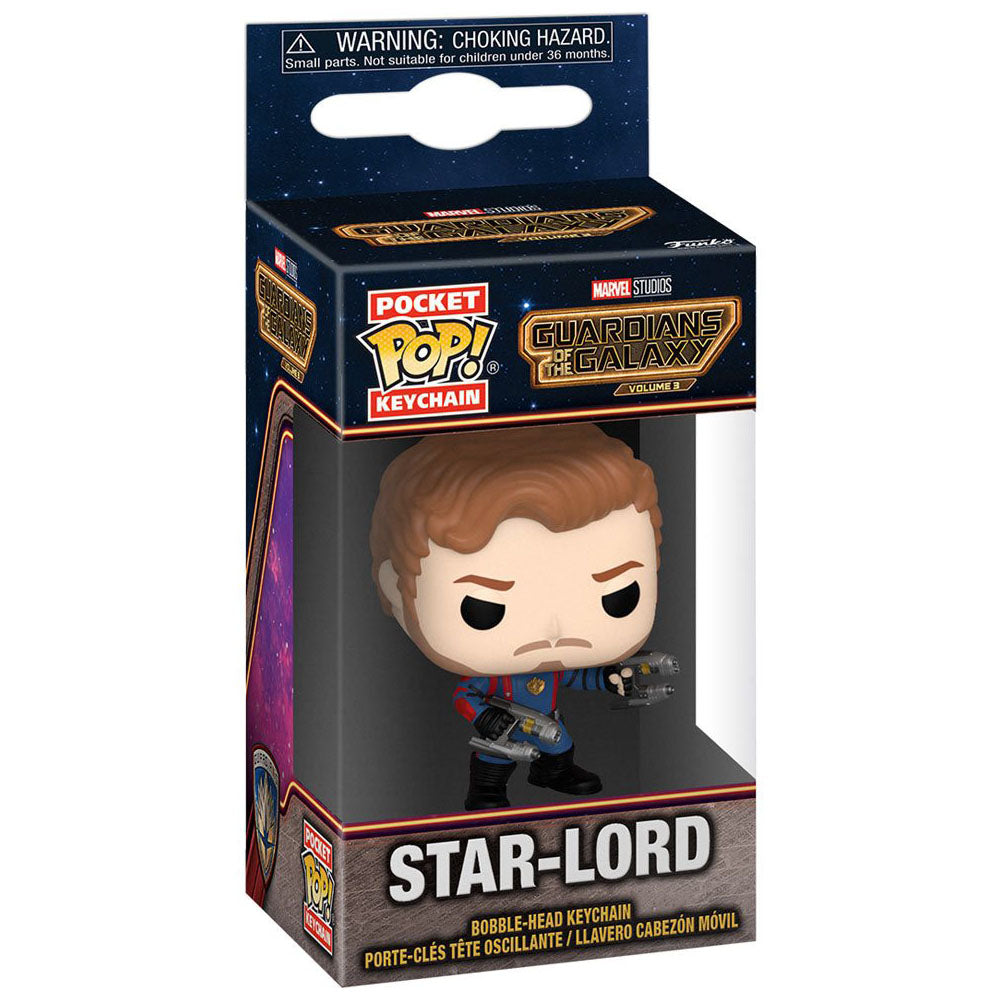 GUARDIANS OF THE GALAXY ガーディアンズ・オブ・ギャラクシー (公開 10周年 ) - Star-Lord Pocket Pop! Key Chain / キーホルダー 【公式 / オフィシャル】