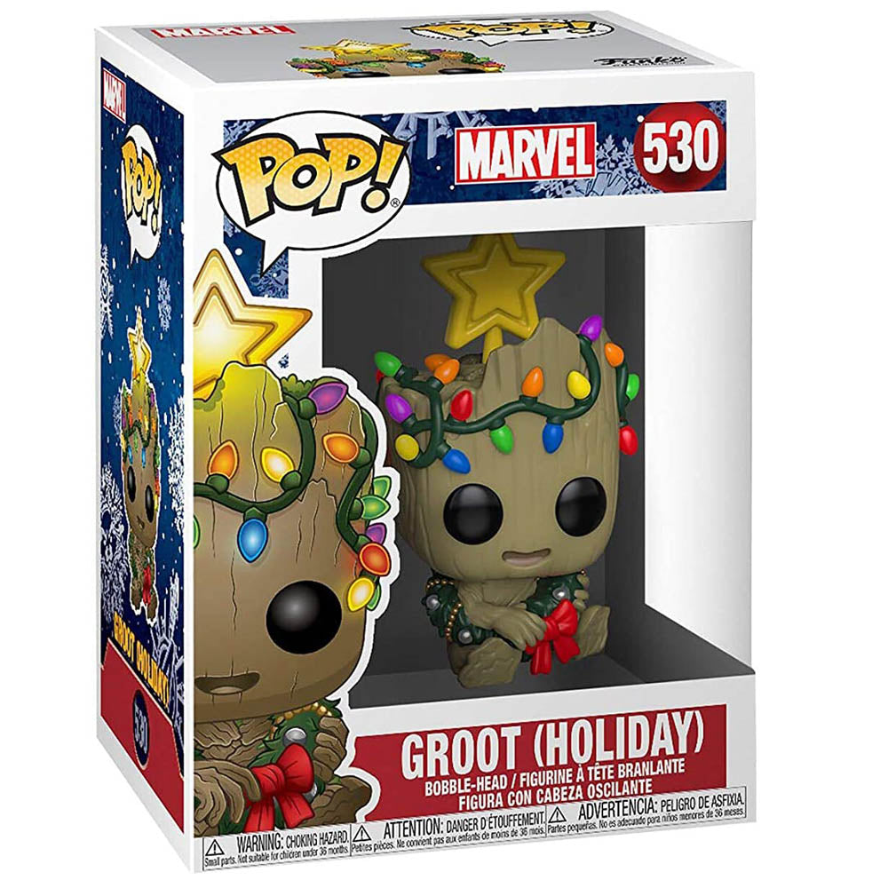 【予約商品】 GUARDIANS OF THE GALAXY ガーディアンズ・オブ・ギャラクシー (映画公開 10周年 ) - Holiday Groot Pop! Vinyl Figure / フィギュア・人形 【公式 / オフィシャル】