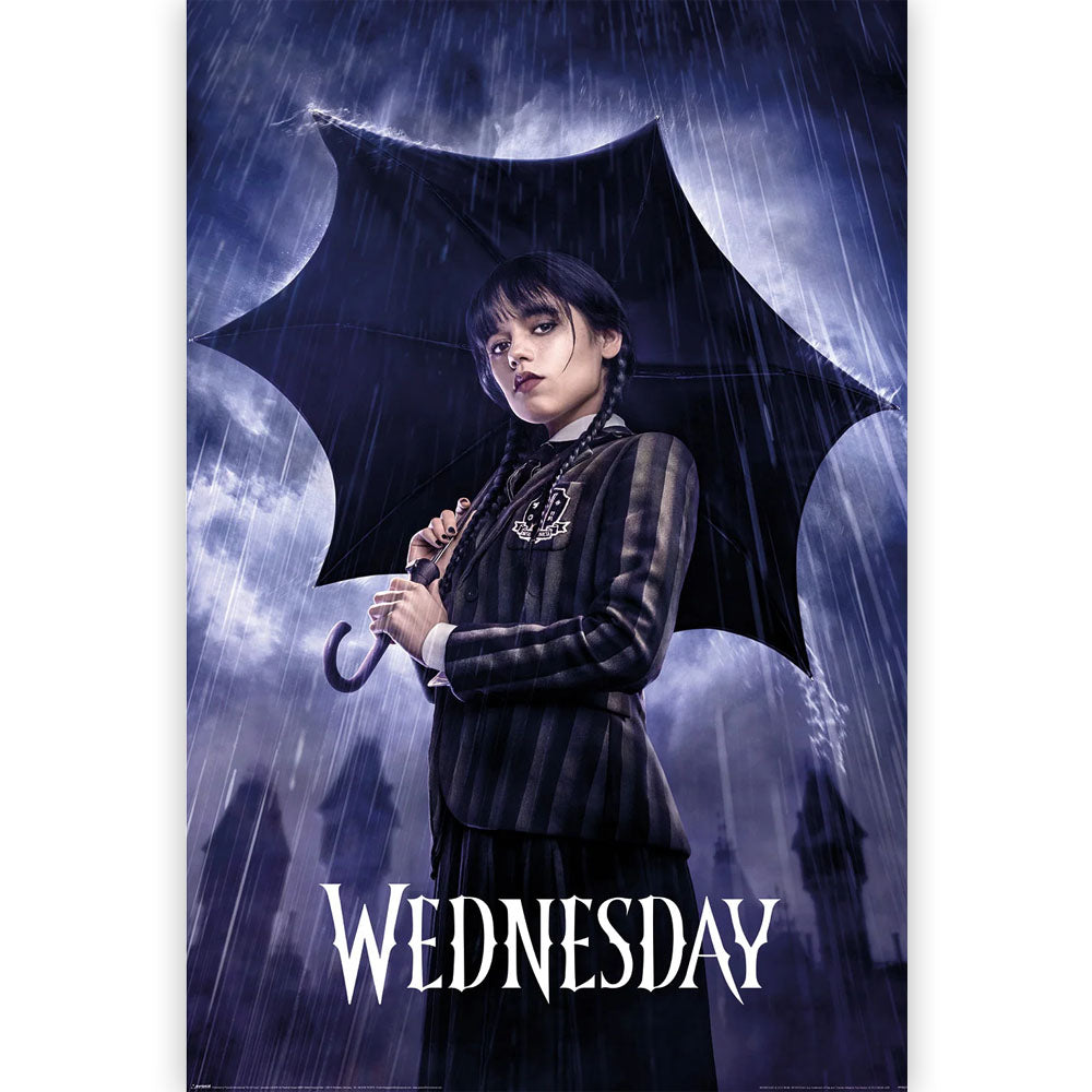 WEDNESDAY ウェンズデー - Downpour / ポスター 【公式 / オフィシャル】