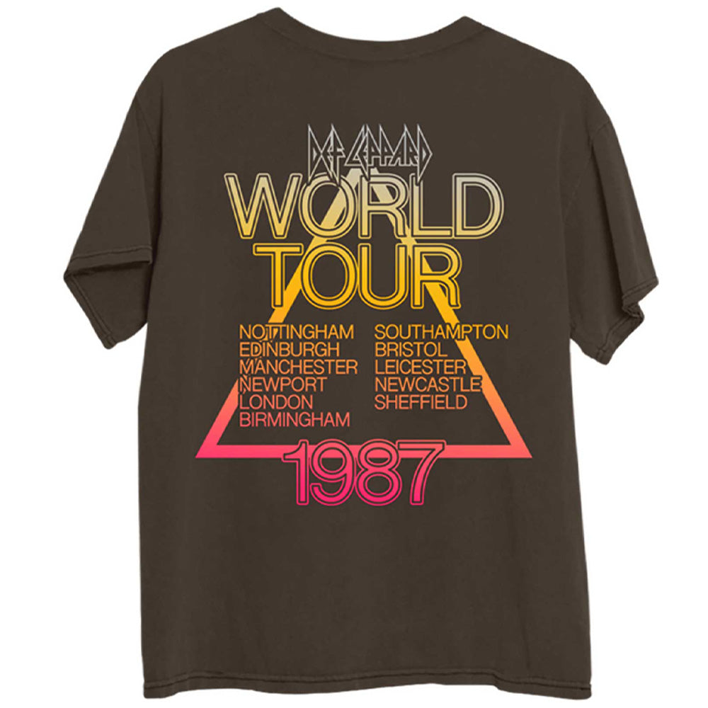 
                  
                    DEF LEPPARD デフレパード - Hysteria World Tour / バックプリントあり / Tシャツ / メンズ
                  
                