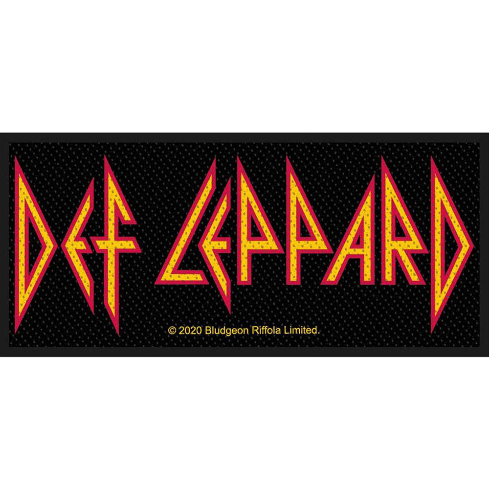 DEF LEPPARD デフレパード Logo ワッペン 公式 オフィシャル