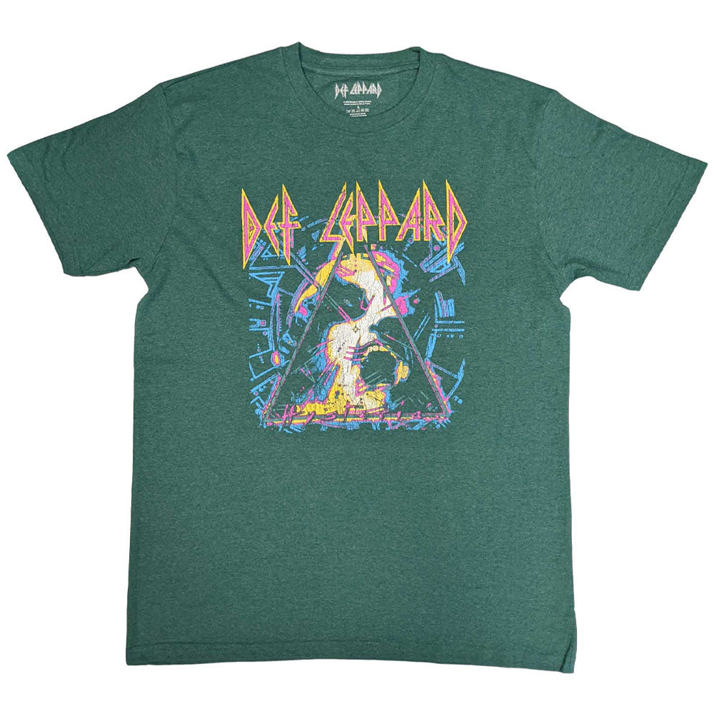 DEF LEPPARD デフレパード - Hysteria Album Art / Tシャツ / メンズ 【公式 / オフィシャル】