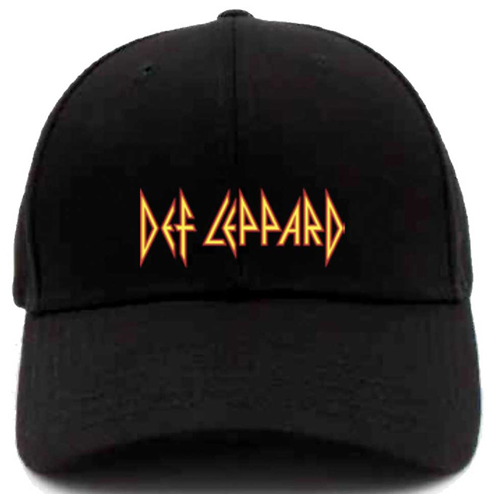 DEF LEPPARD デフレパード Text Logo キャップ メンズ 公式  オフィシャル