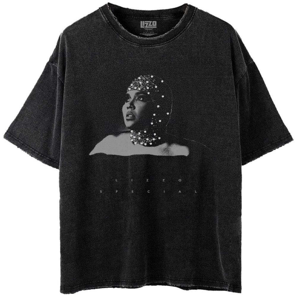 LIZZO リゾ - Special B&W Photo / Black Label（ブランド） / Snow Wash / Tシャツ / メンズ 【公式 / オフィシャル】