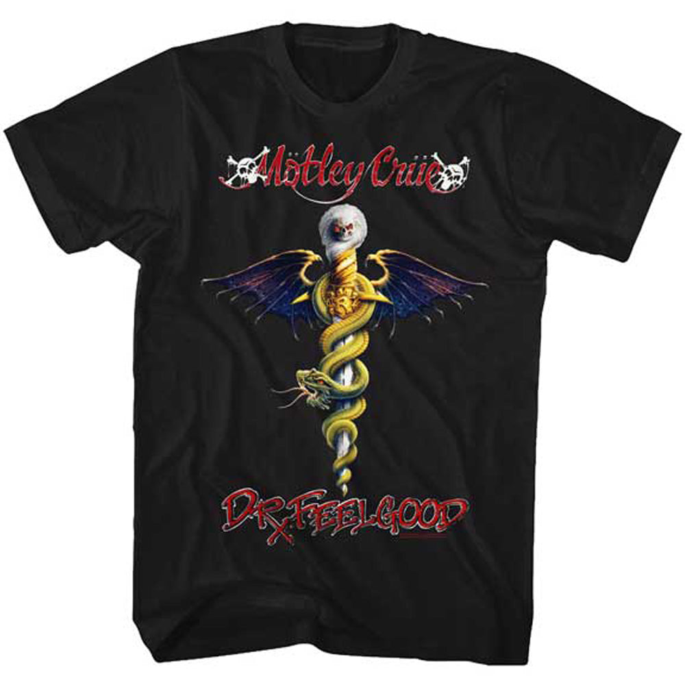 MOTLEY CRUE モトリークルー - DR FEEL GOOD / Tシャツ / メンズ 【公式 / オフィシャル】