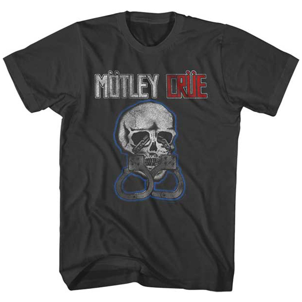 MOTLEY CRUE モトリークルー - SKULL & CUFFS / Tシャツ / メンズ 【公式 / オフィシャル】