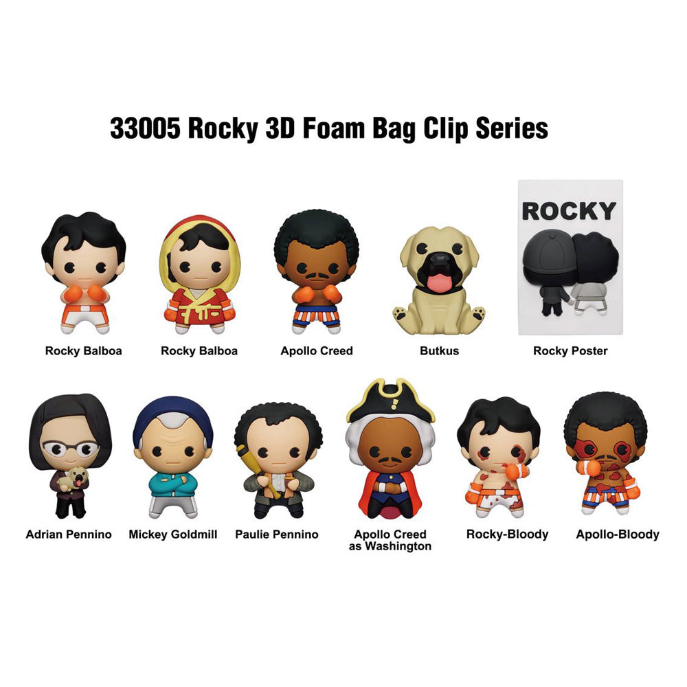 ROCKY ロッキー - 3D フォーム バッグ クリップ / フィギュア・人形 【公式 / オフィシャル】