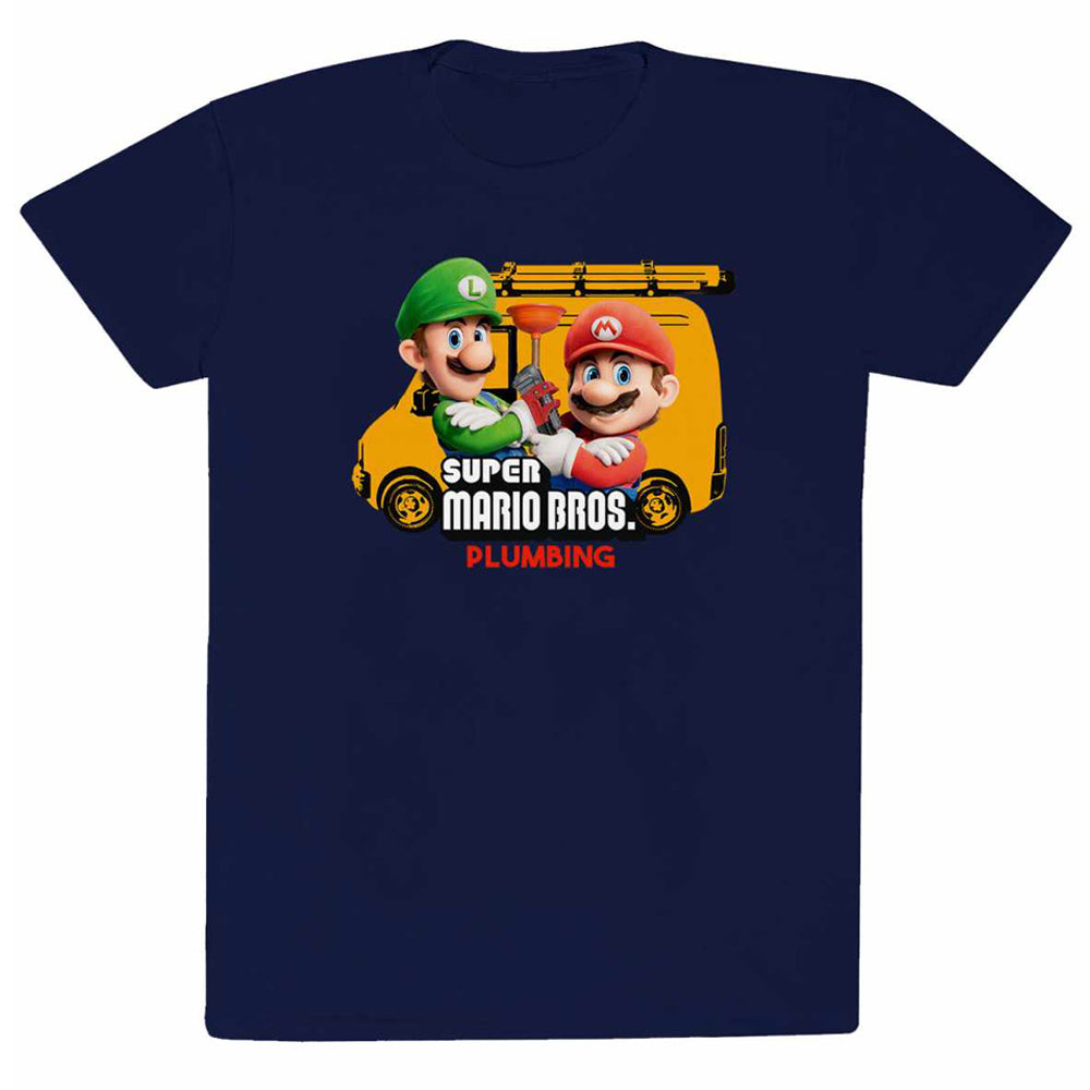 SUPER MARIO スーパーマリオ - PLUMBING / Tシャツ / メンズ 【公式 / オフィシャル】