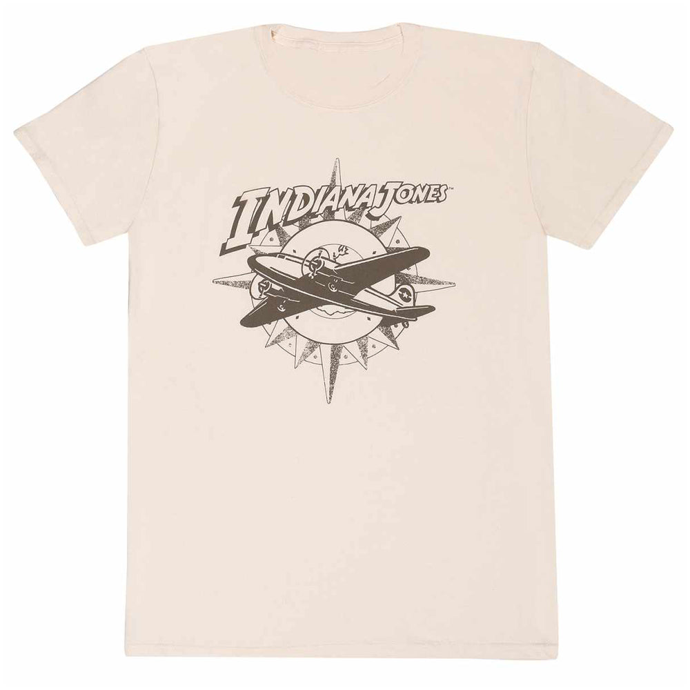 INDIANA JONES インディジョーンズ - PLANE AND COMPASS / Tシャツ / メンズ 【公式 / オフィシャル】