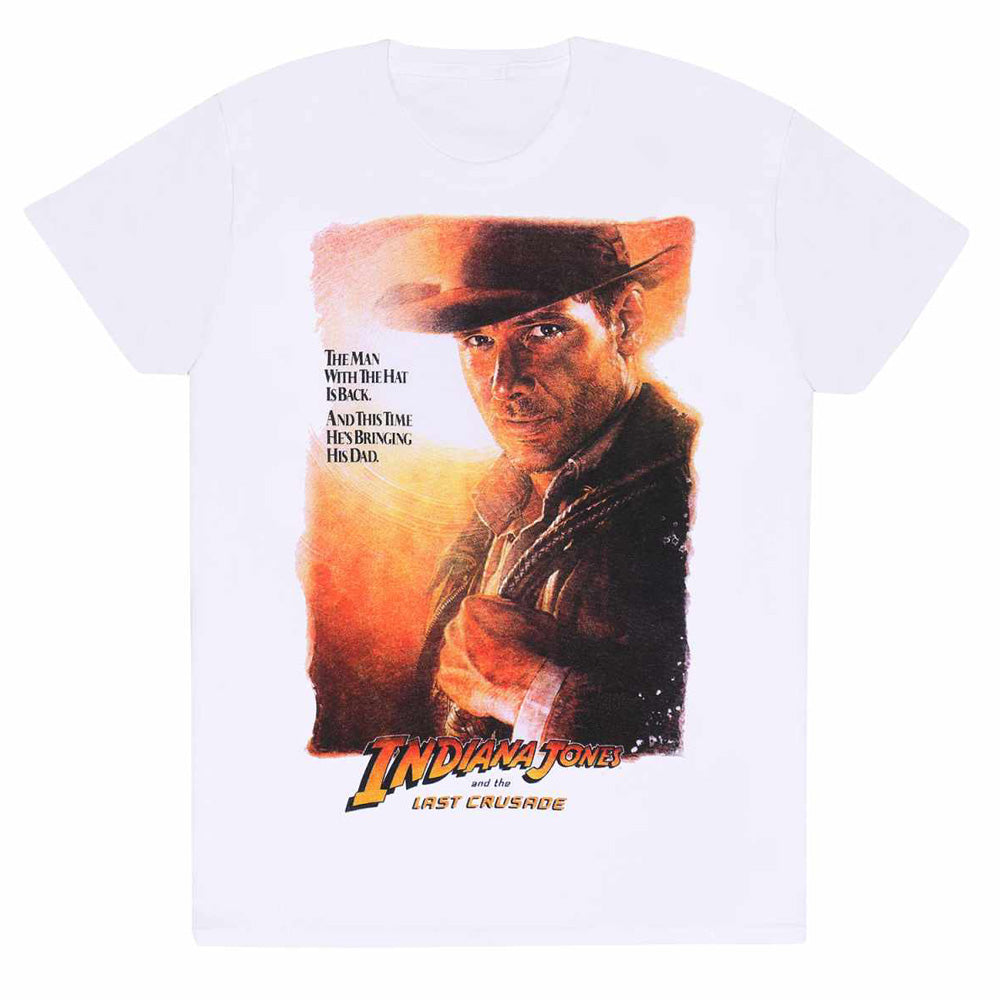 INDIANA JONES インディジョーンズ - THE LAST CRUSADE POSTER / Tシャツ / メンズ 【公式 / オフィシャル】