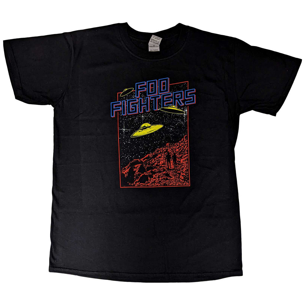 FOO FIGHTERS フーファイターズ (結成 30周年 ) - UFOS 2015 European Tour / バックプリントあり / Tシャツ / メンズ 【公式 / オフィシャル】