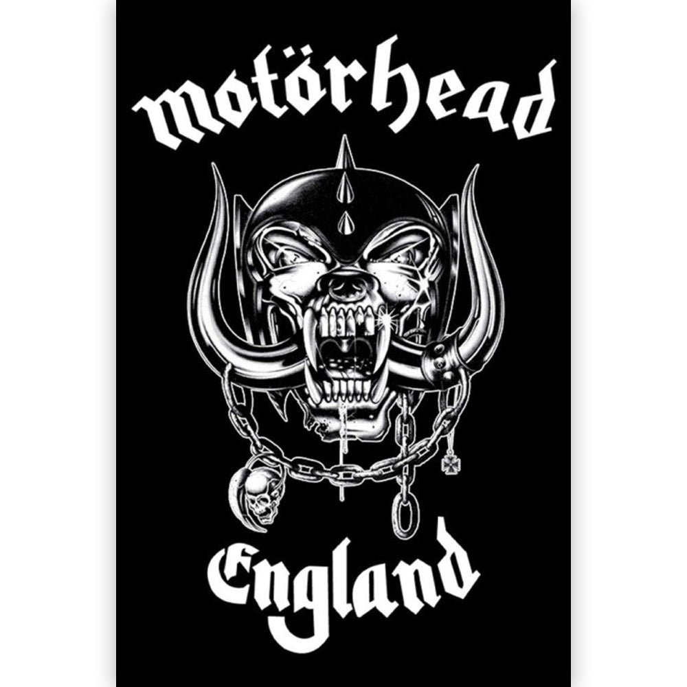 
                  
                    MOTORHEAD モーターヘッド - England / ポスター 【公式 / オフィシャル】
                  
                