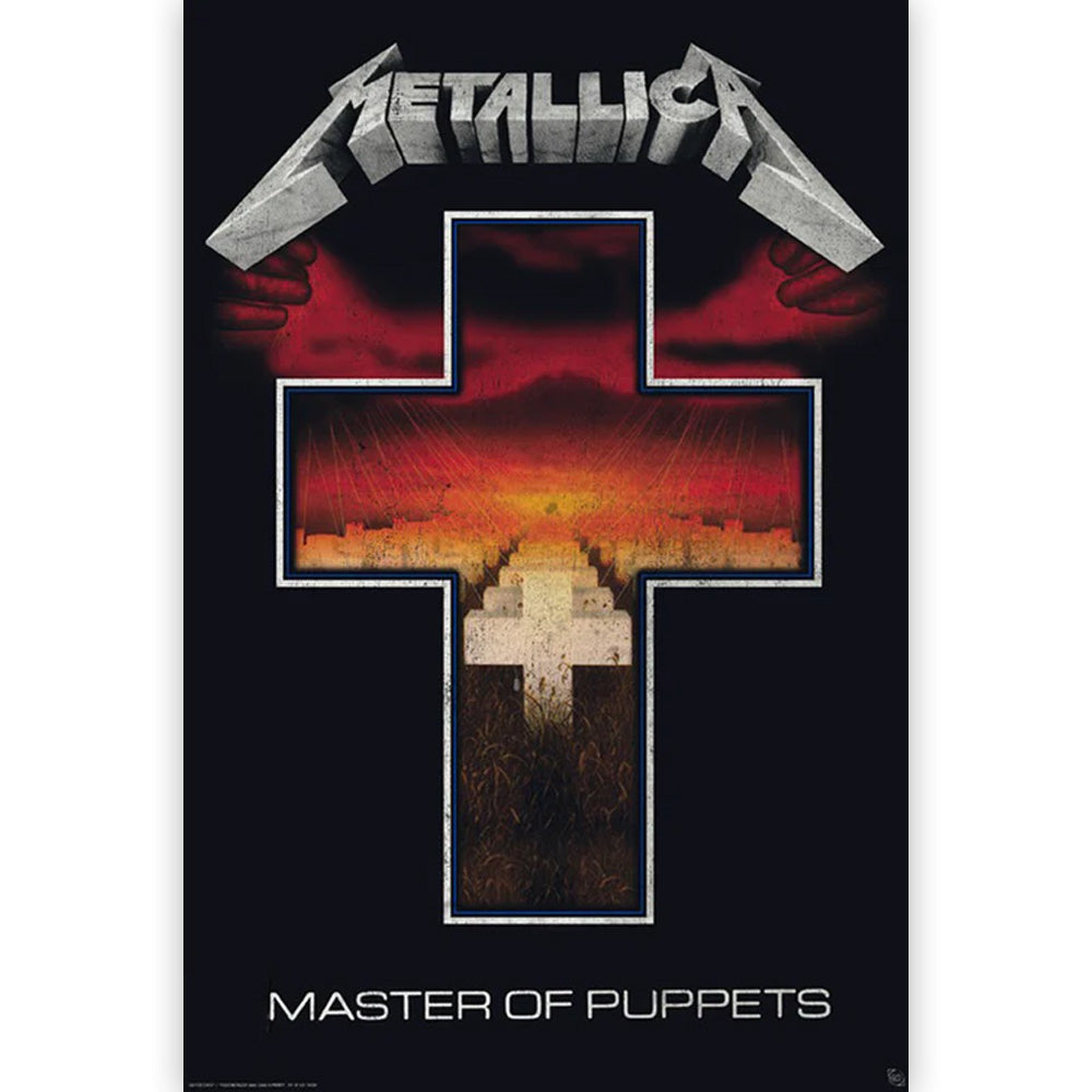 METALLICA - Master of Puppets Album Cover